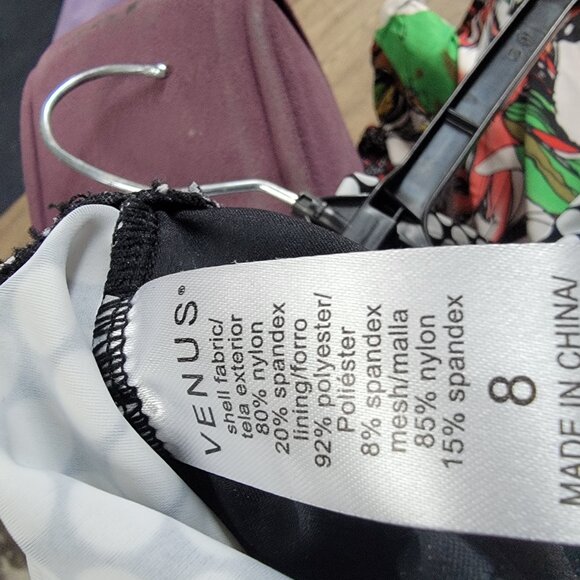 Venus Swim Dress with Yellow Bow NWOT - Picture 3 of 3